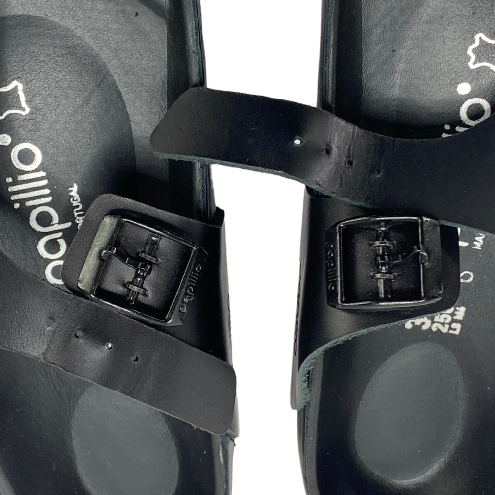 Birkenstock Black Women's Platform Toe-Post Sandals - Picture 12 of 16